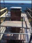 masonry repair on Eastham MA chimney